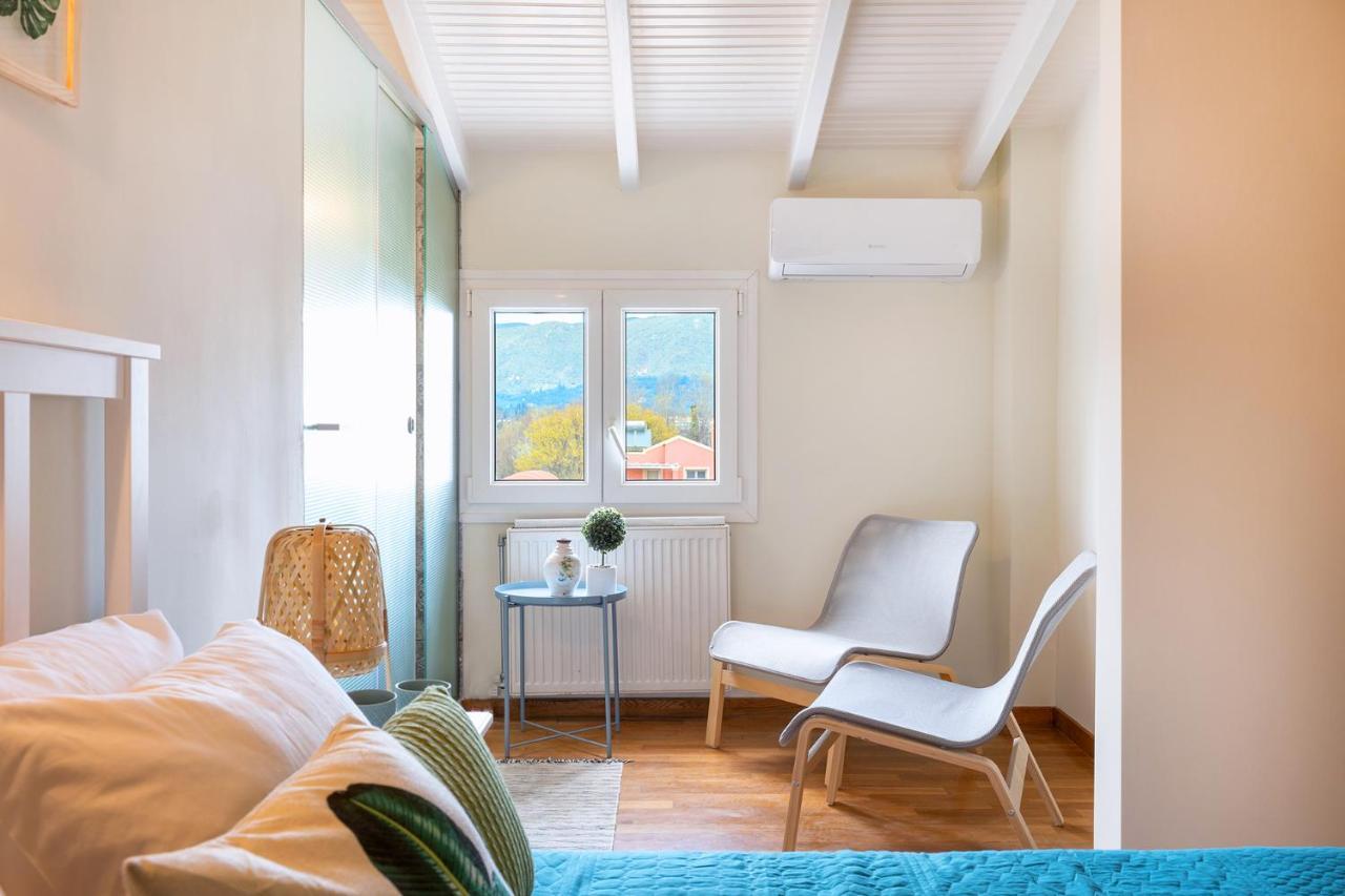 Spyrelia Villa With Private Pool & Outdoor Hot Tub Dassia  Exteriör bild